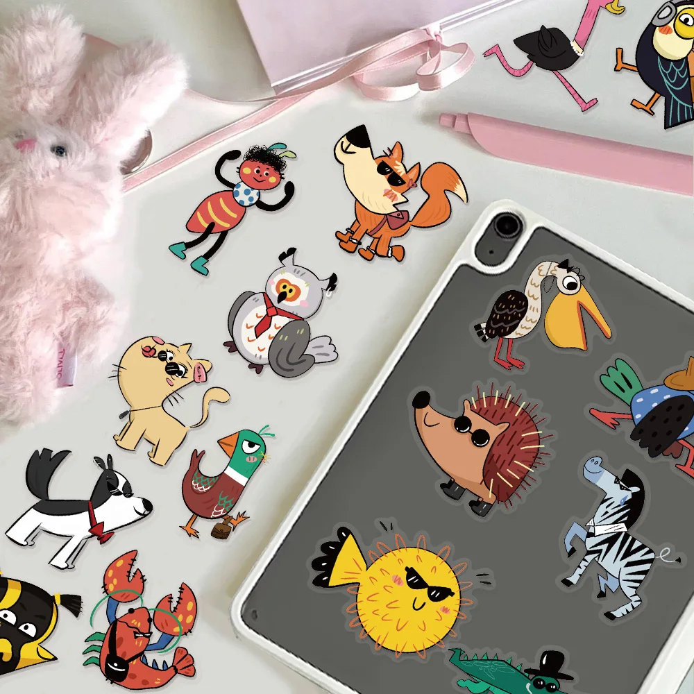 50PCS Fashion 3D Graffiti Stickers, DIY Luggage, Notebook, Water Cup, Waterproof Stickers