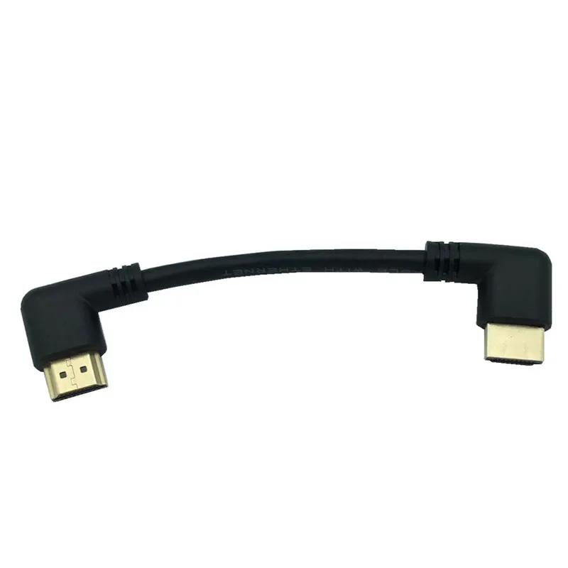 HDTV 2.0 4K 3D Dual HDTV 90-градусний лівий кутовий кабель HDTV męski do прямокутного HD męskiego HDTV для DVD PS3 PC