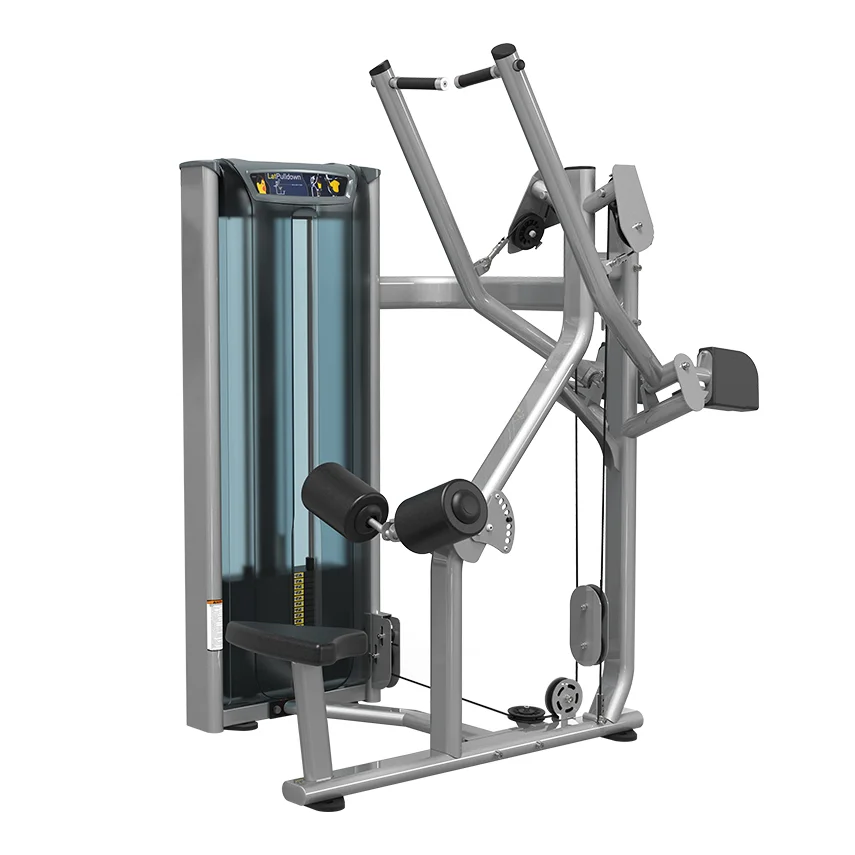 Commercial Steel Adjustable Seated Leg Press Gym Equipment Machine Strength Trainer Pin Load Selection