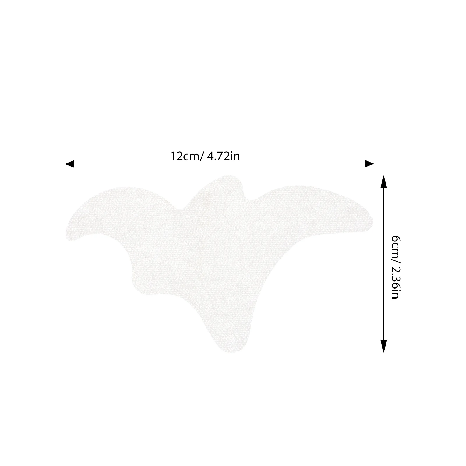 30 قطعة من رقع العين المجنحة للتبريد تصميم الدانتيل لتخفيف تعب العين تقليل التجاعيد والهالات السوداء بقع الوجه للأقل من