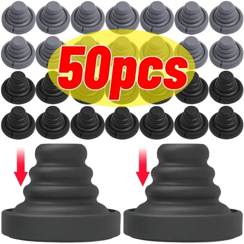 Imagen 1 del producto Silicone Door Shock Absorber Cushion Universal Hood Rear Trunk Reduce Noise Crashproof Airbag Buffer Anti Collision Pad Sticker