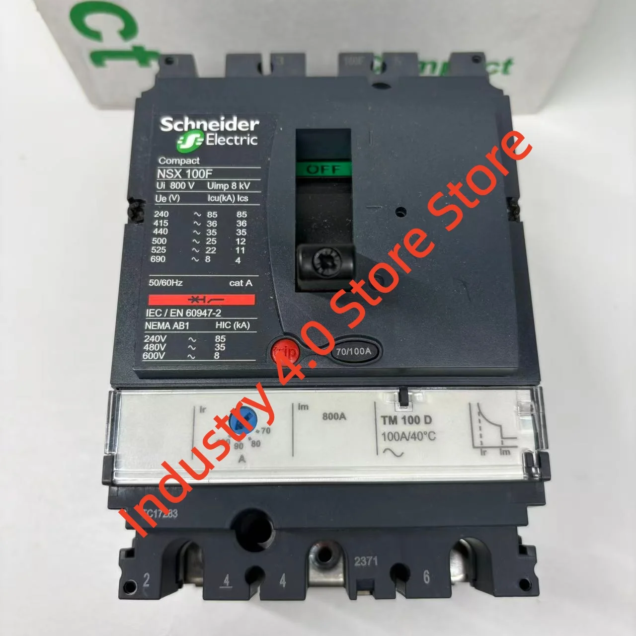 

Circuit break LV429630 NSX100F TM100D 3P3D New original