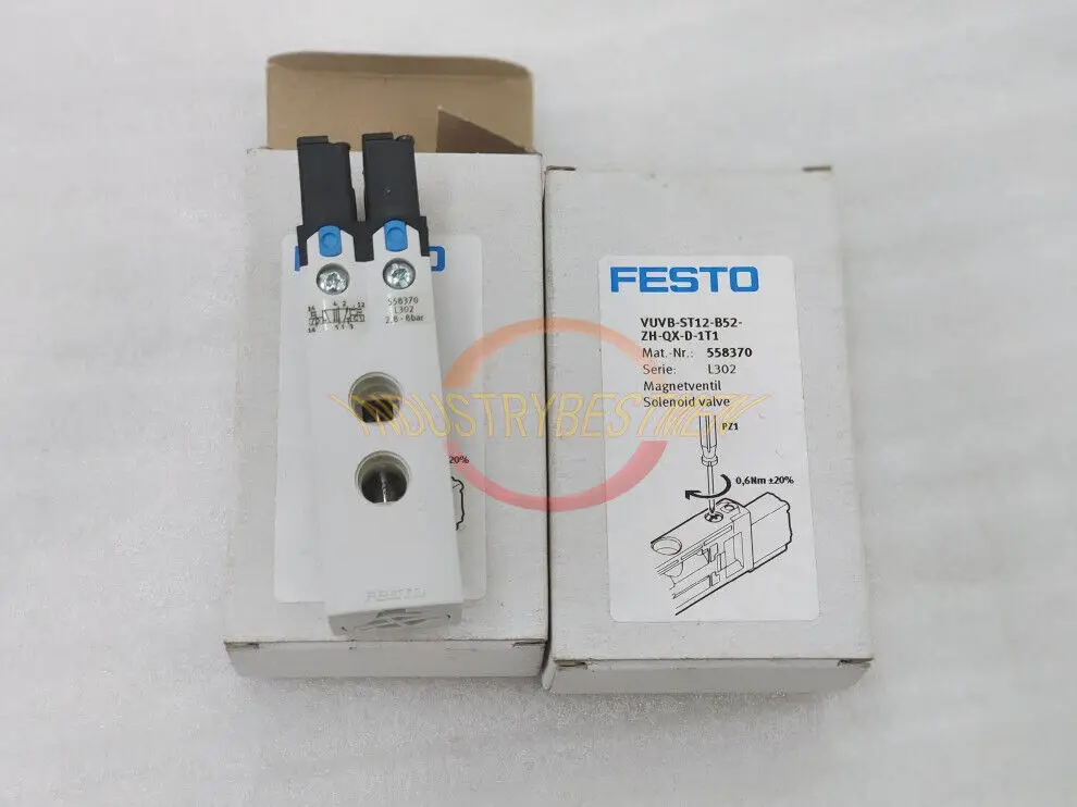 

1PCS New FESTO VUVB-ST12-B52-ZH-QX-D-1T1 558370 solenoid valve