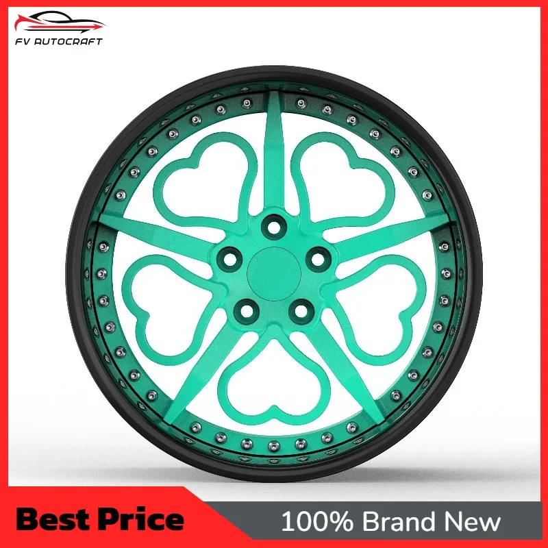 

【2026】Huo Jue 2026 New Style High Quality Custom Forged Aluminum Alloy Wheels OEM-Style 16-24 Inch Green For Retrofit/Upgrade