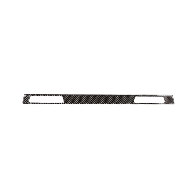 For BMW 3 Series E90 E92 E93 2005 - 2011 2012 Car Center Control Copilot Dashboard Panel Strip Water Cup Holder Cover Frame Trim view 2