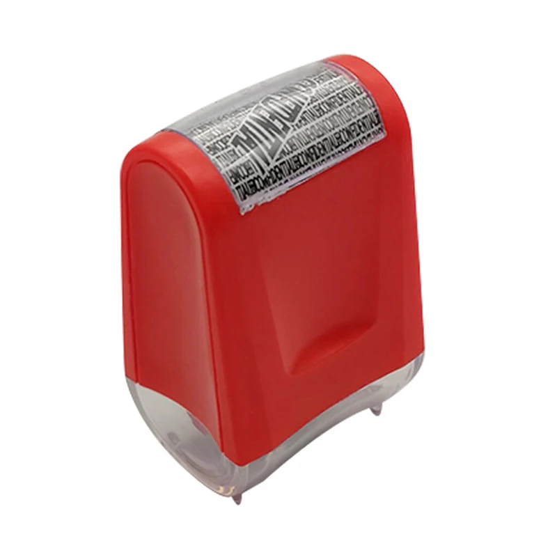 Roller Identity Theft Protection Stamp For Guarding Your Id Privacy Confidential Data New Portable Privacy Protector clear stamp