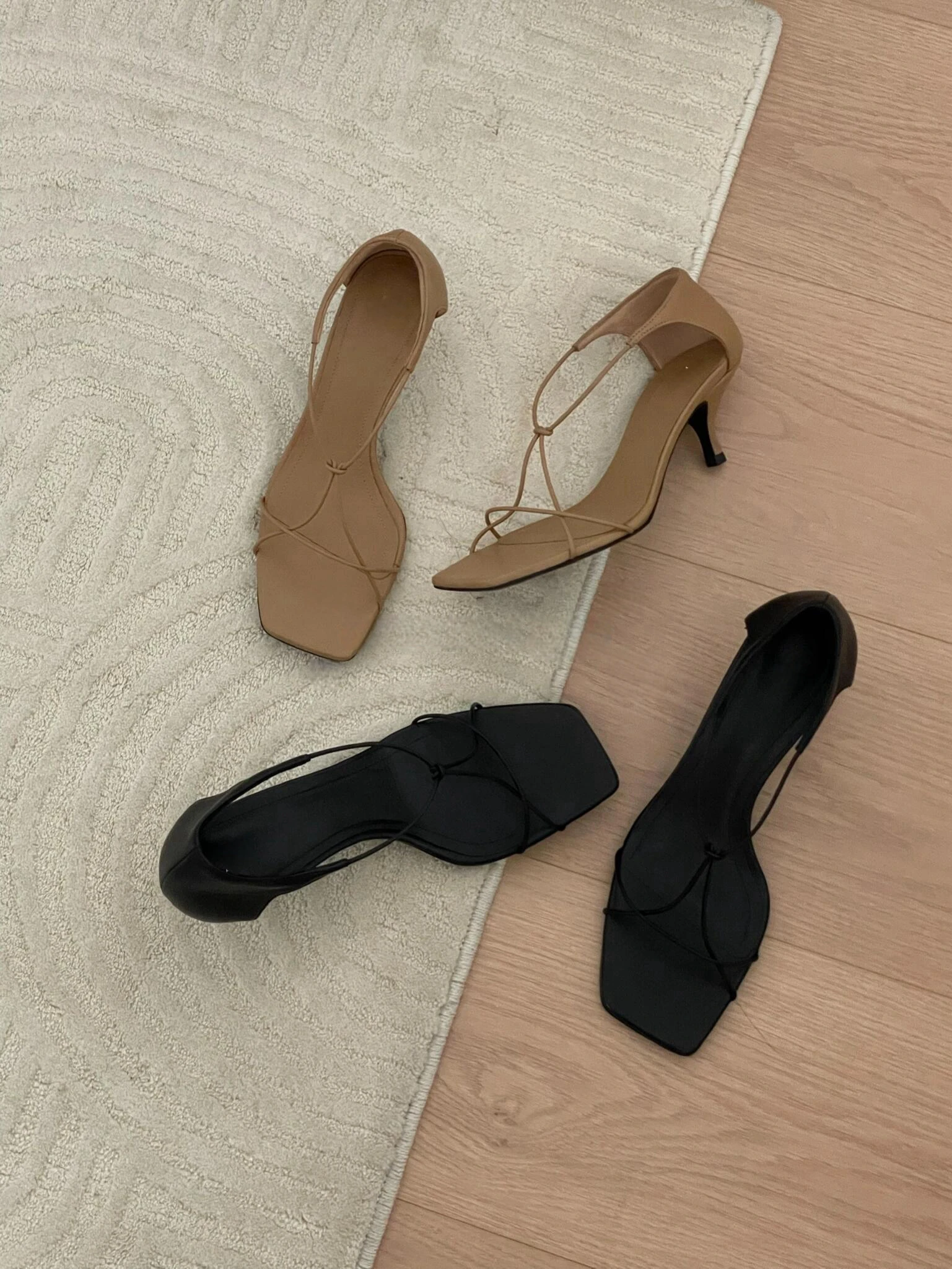 

Leather Version Roman Sle Square Head Toe Open Cross Band High Heels Sandals Summer Faionable Women's oes