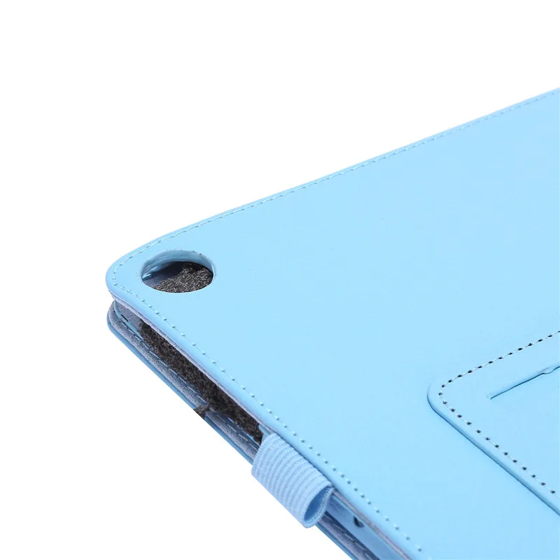 Etui z magnetycznym zamknięciem, wykonane ze skóry PU, do Samsung Galaxy Tab A8 2021, model Tab A8 10,5 cala, SM-X200, SM-X205 – ochronne etui z funkcją podstawki. — zdjęcie produktu 5