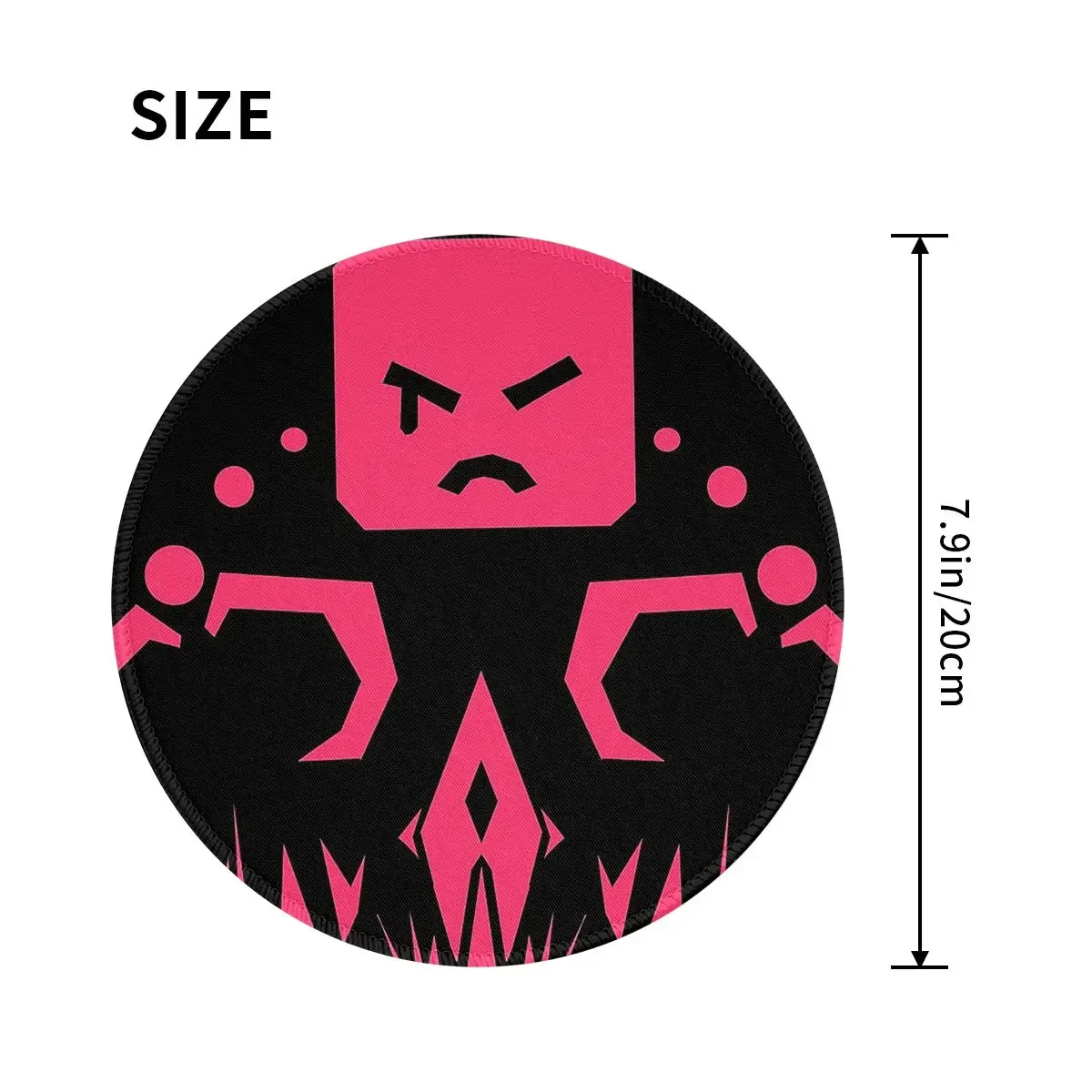 Just Shapes And Beats Blixer Round Mouse Pad Computer Keyboard Mouse Mat Gamer Laptop Desk Mat Office Table Mats
