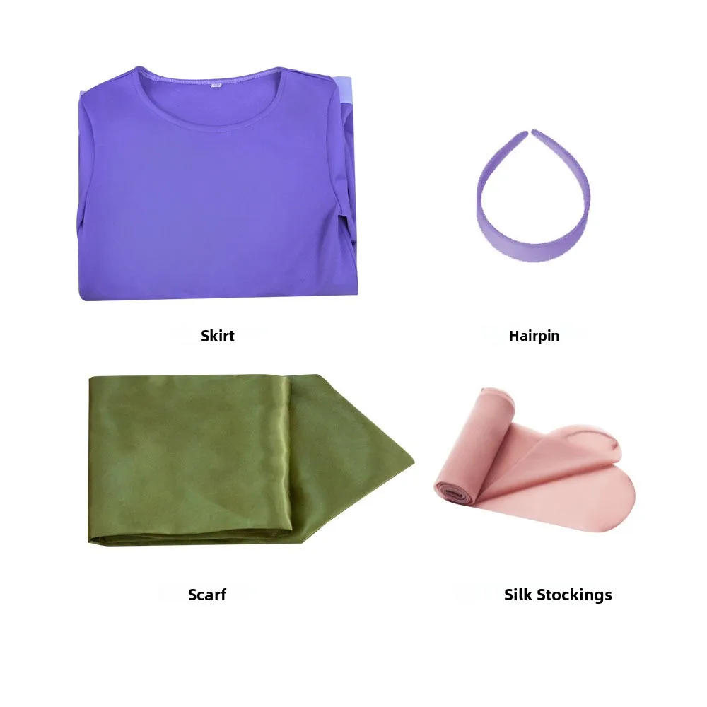 أزياء الهالوين سكوبي الكلب Dr-Up Vesents دافنشي ويلما تنورة دور بلانج قطعة واحدة الدكتور تأثيري المرأة Faion