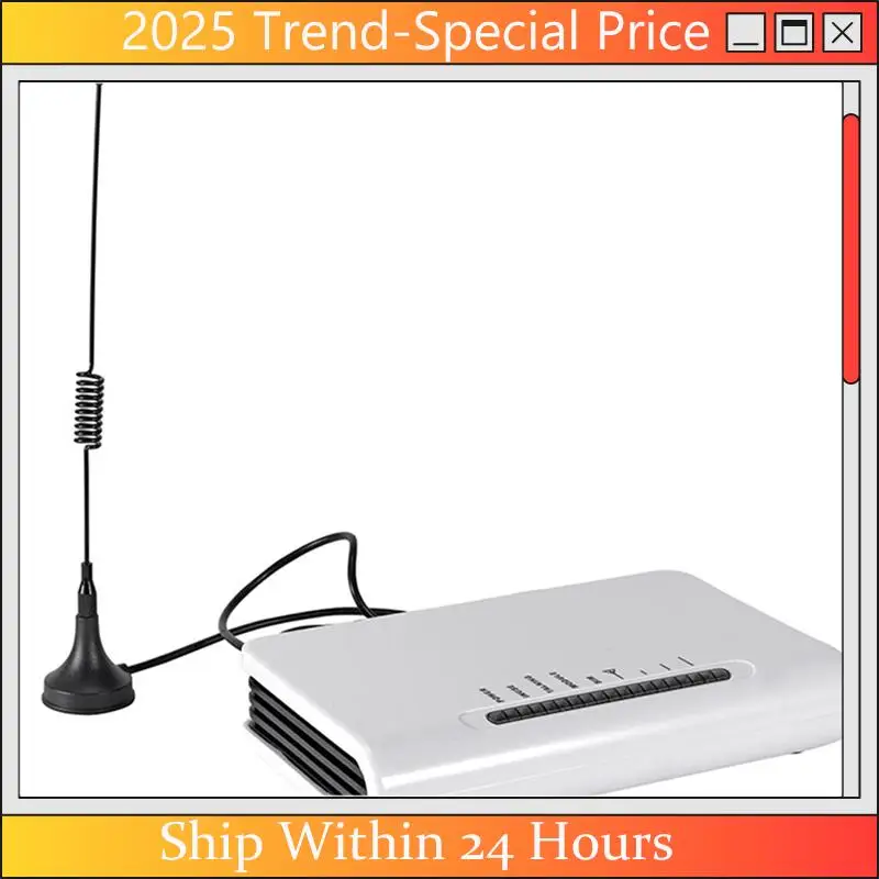 CHYY Top 2G GSM Terminale wireless DTMF per sistema di allarme Telefono fisso desktop Cassetta audio Scheda cellulare Telefono fisso