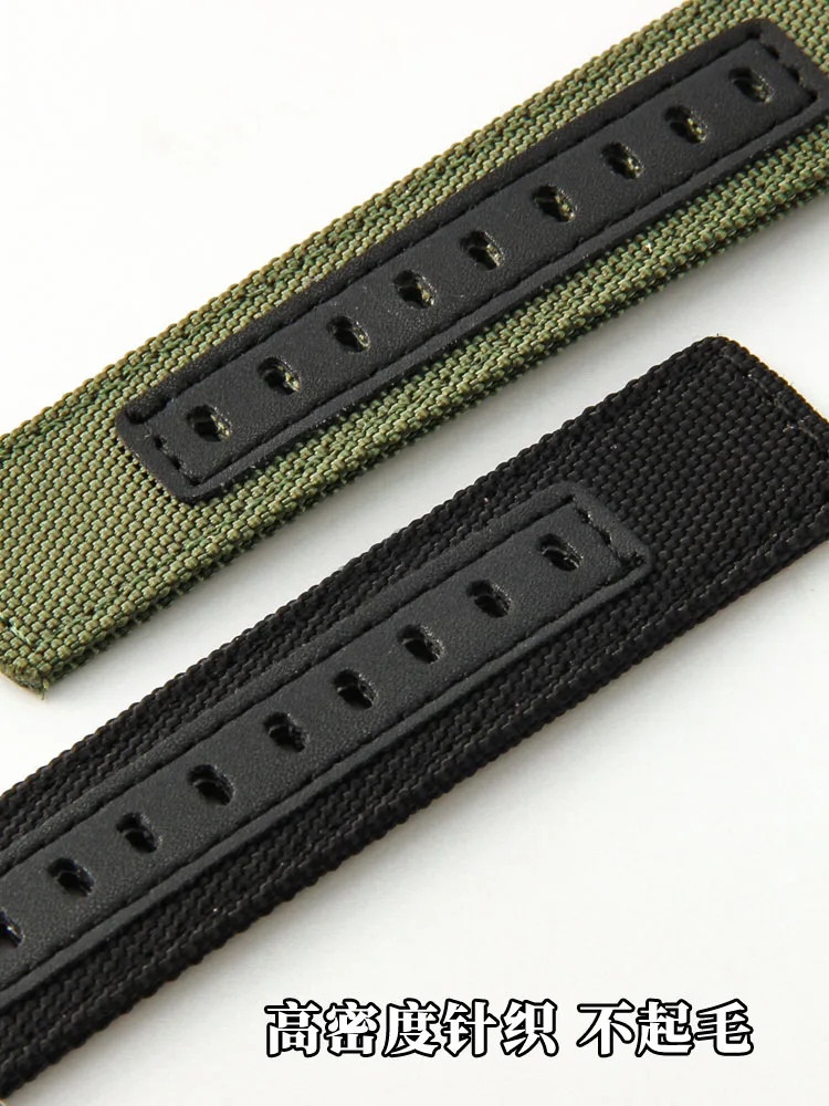 Voor Jeep Wrangler Toendra Groen Jpw606301/646 Outdoor Nylon Canvas Horlogeband 20 22Mm