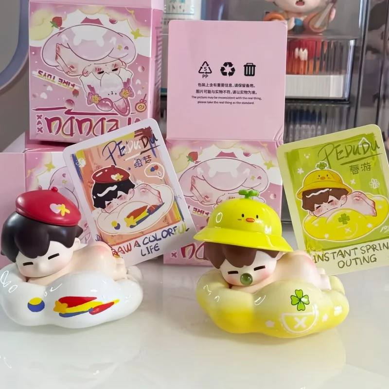 

New Authentic Pedudu Cloud Papa Second Generation Series Kawaii Prayer Fashion Doll Handmade Mysterious Cute Children