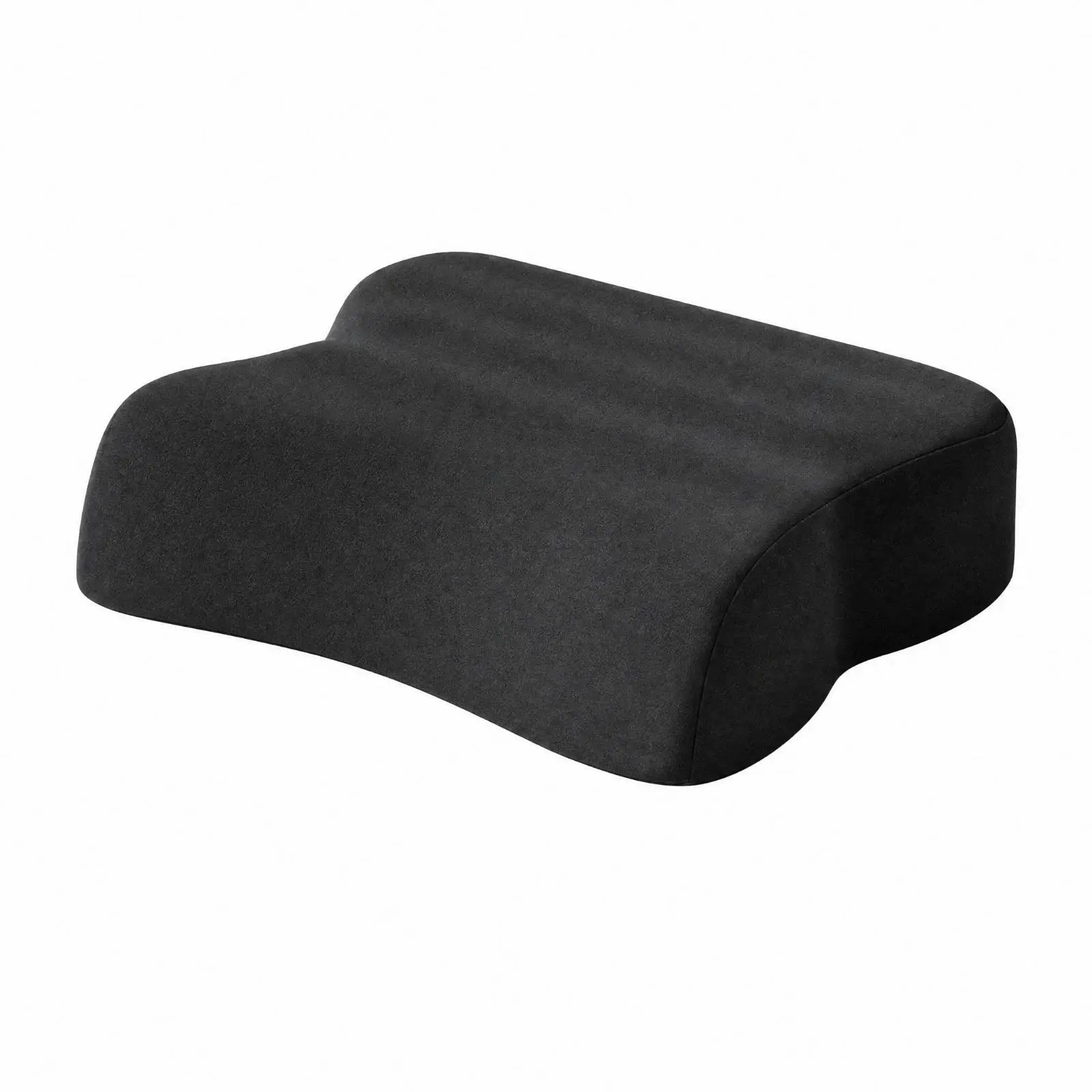 Ergonomic Pillow with Removable Washable Cover Slow Rebound Contoured Neck Support Pillow Pressure-Relieving for Side Sleepers