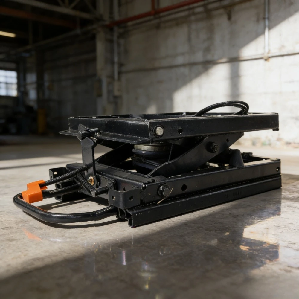 

Комплект пневматической подвески для сиденья грузовика: детали системы пневматической подвески, амортизирующая база для крепления сиденья грузовика