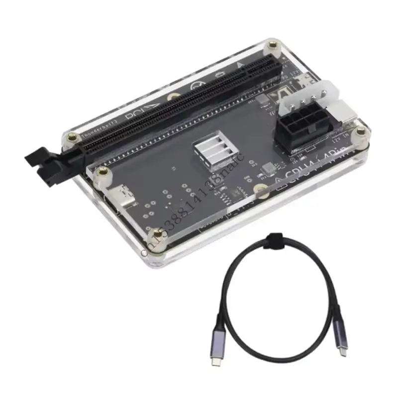 

594F HA 36 External PCIe Graphics Dock Fast Speed JHL6340 chip Expansion Dock Wide Compatibility And USB4 Systems