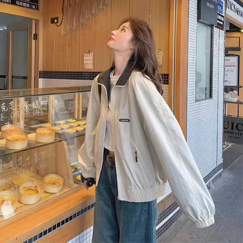 

Elegant Women'S Jackets Corduroy Patchwork Retro Vintage Style Button Front Pocket Ladies Pure Simple Basic Fashion Outerwear