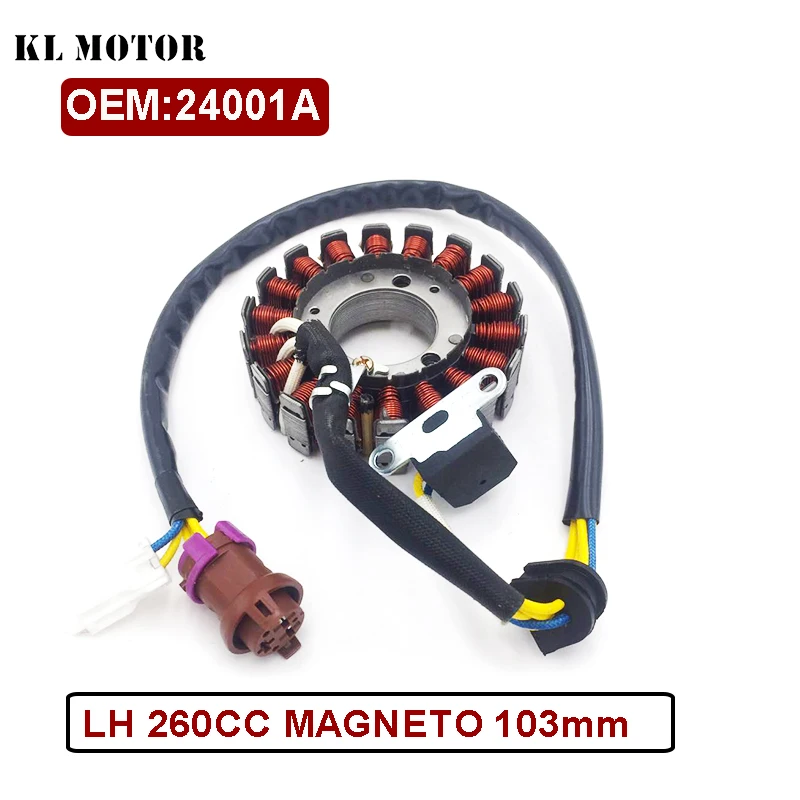

Магнитный двигатель, магнитный статор, костюм для LINHAI 260cc 103 мм Quad 4x4 ATV UTV QUAD GO KART 24001A