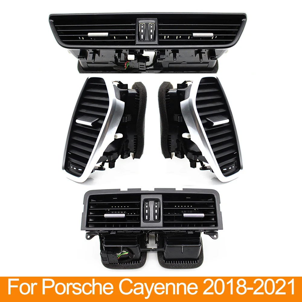 

Front Left Right Rear Air Conditioner AC Vent Grille Outlet Complete Assembly For Porsche Cayenne 2018-2022 9Y0820701