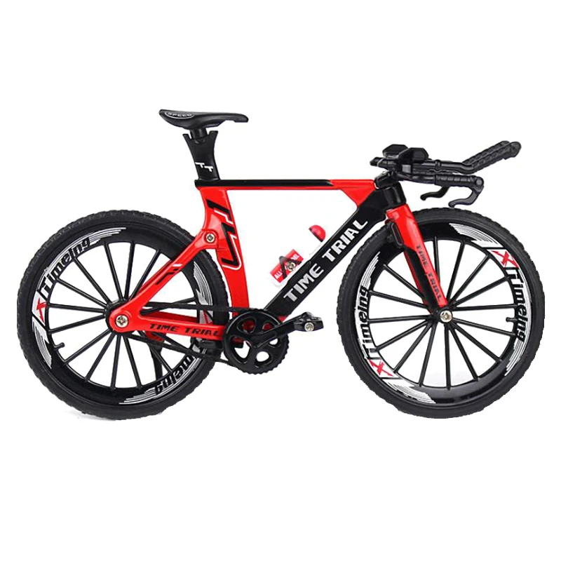 لعبة دراجة معدنية مرتبطة محاكاة مقبض بيند صغير دراجة الطريق TT توقيت سباق السيارات نموذج حلية مجموعة #3