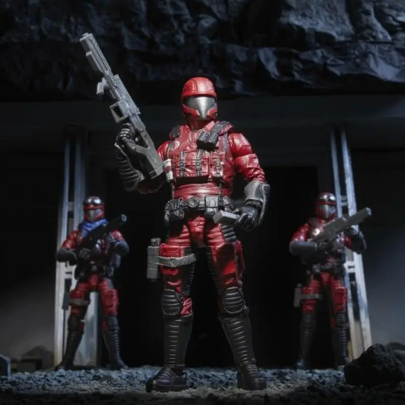 Hasbro GI. Joe Classified-Serie # 85 Crimson Viper Troop-Building 6-Zoll-Actionfiguren für Jungen und Mädchen mit 5 Zubehör als Geschenk