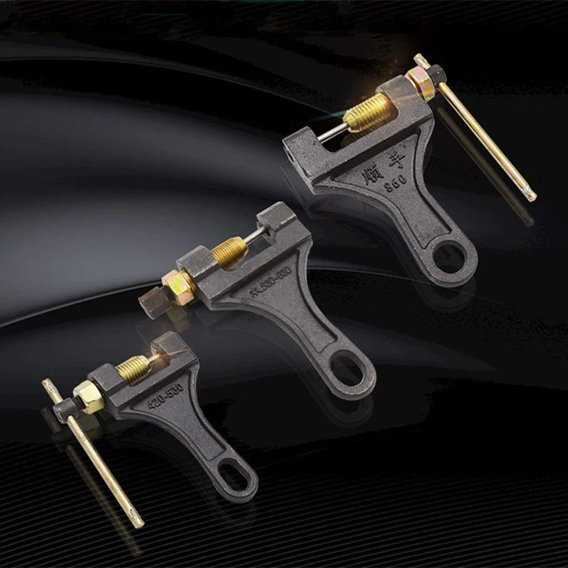 1 Pc Mini Motorcycle 420-530 530-630 860 Chain Breaker Link Removal Splitter Tool Durable Motor Chain Cutter Tool view 2