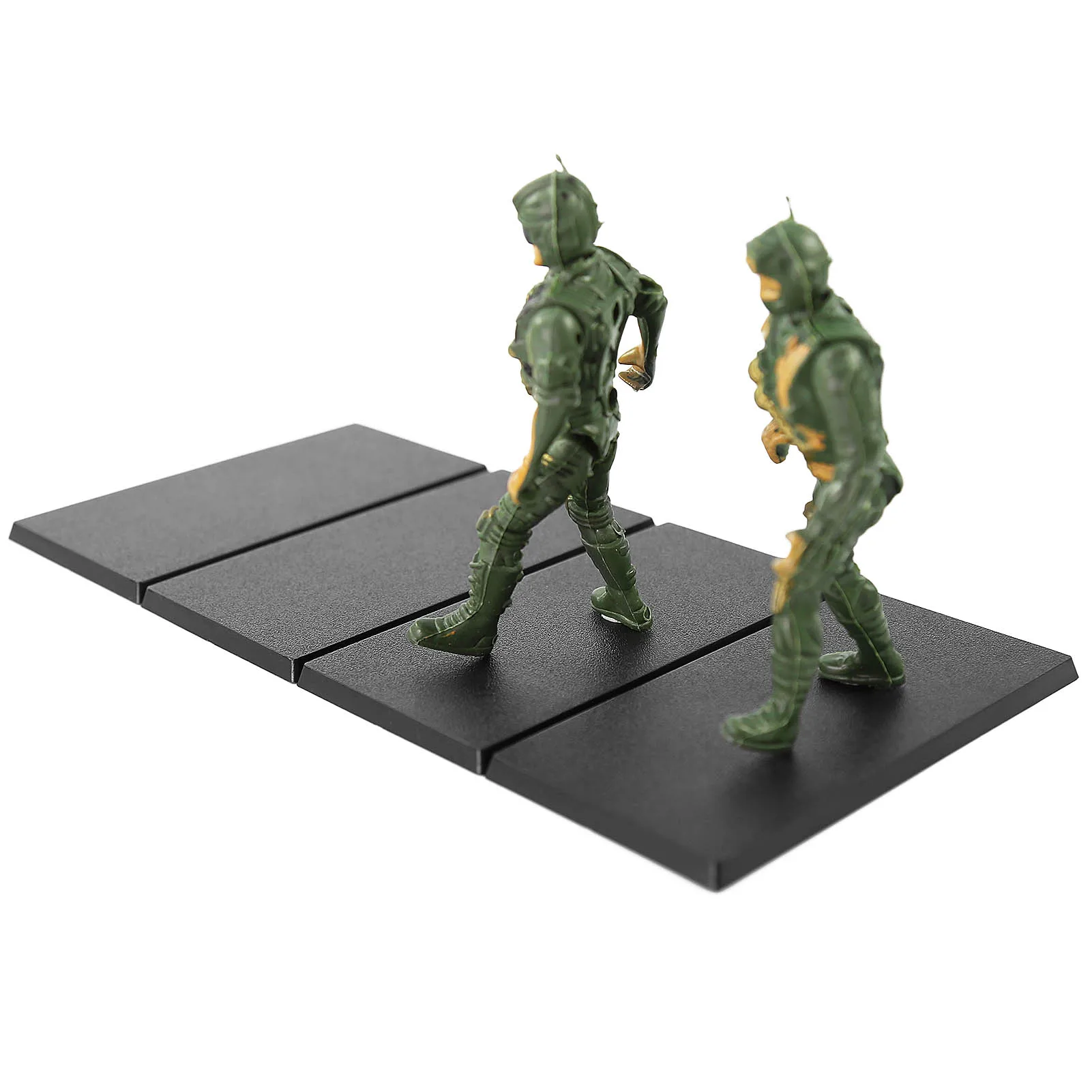 Evemodel 50X100MM Rectangle Bases Black for Wargames Military Simulation Scene MB50100