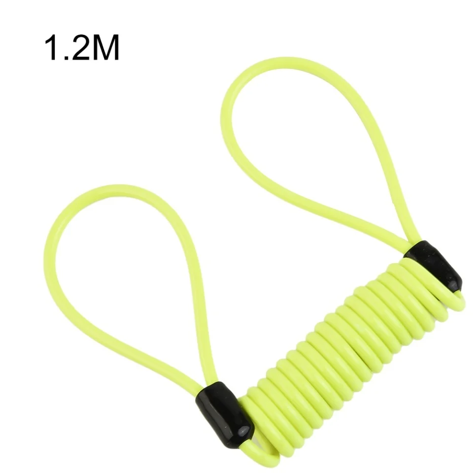1.2M Disc Lock Reminder Cable Anti Thief Motorbike Motorcycle Wheel Disc Brake Alarm Lock Reminder Cable view 2