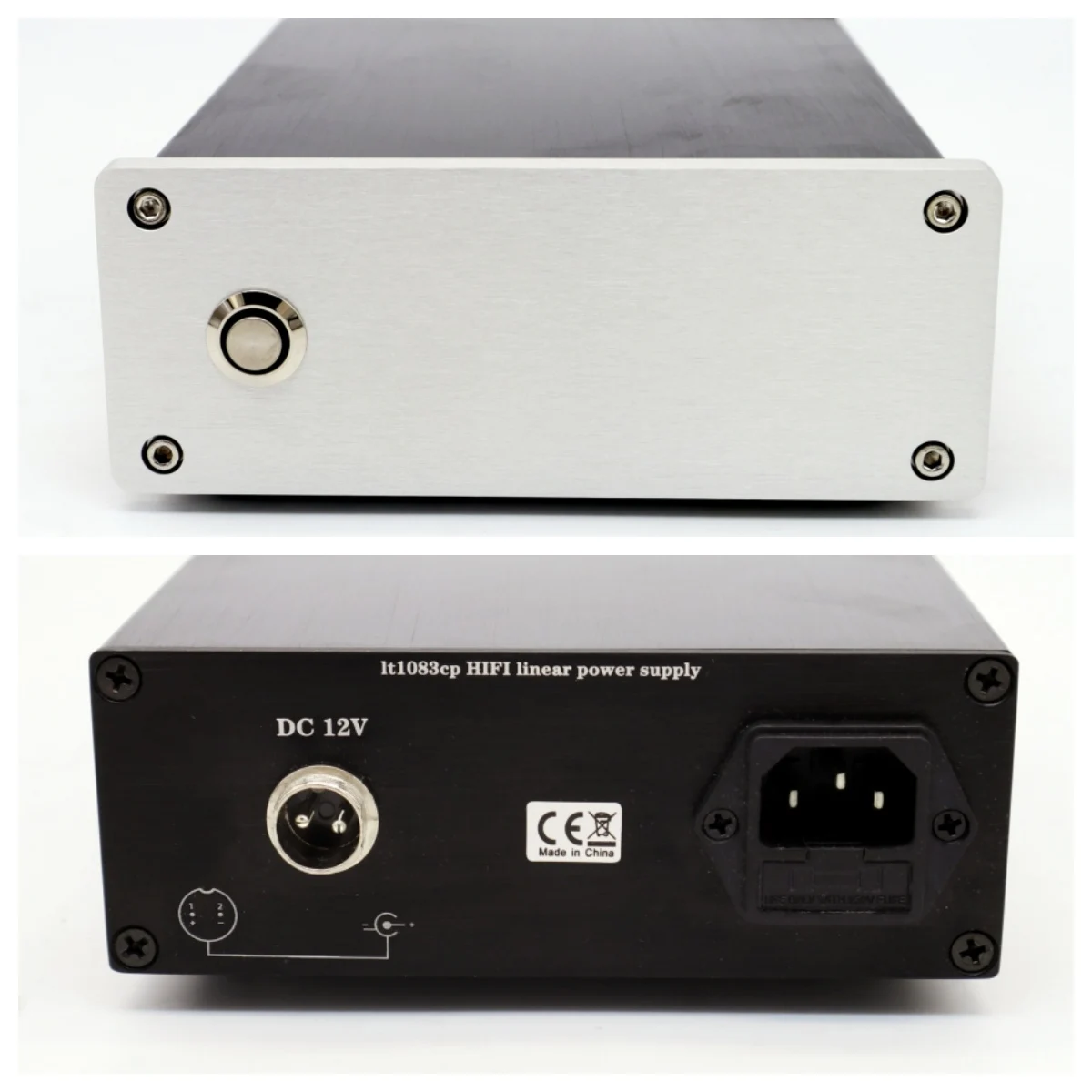 42w LT1083cp DC 12V/3A низкое внутреннее сопротивление, малошумный Hi-Fi Линейный источник питания