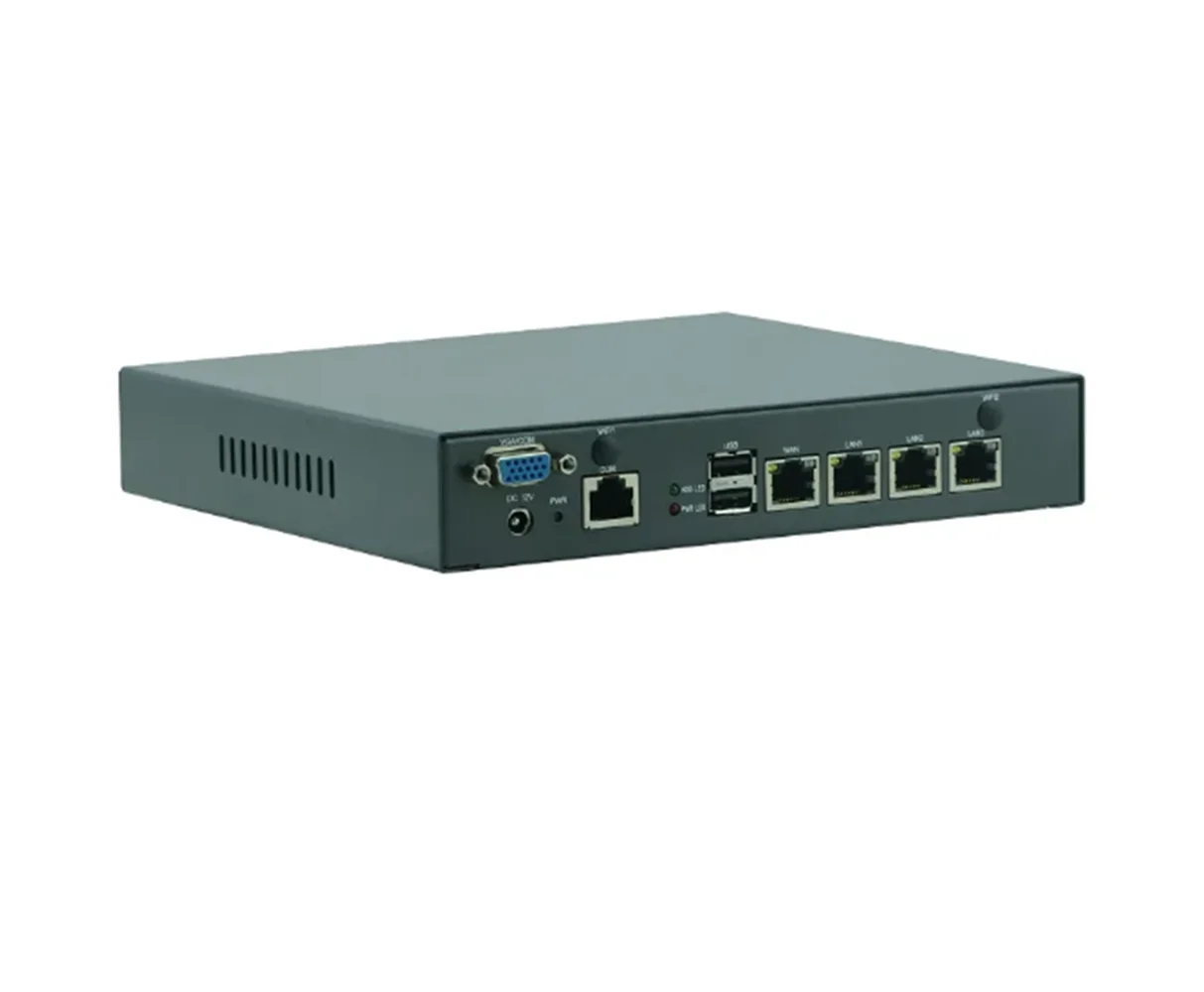 Industrial Level Intel Celeron J1900 Processor Fanless 4*LAN 1* VGA 2*USB 2*Wi-Fi 1*RS232 Soft Routing Router Firewall