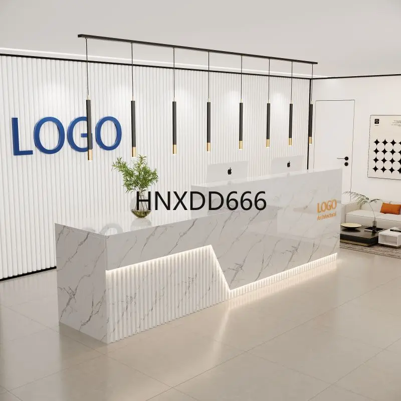 

Сховище Компьютерные стойки регистрации Магазин Современный бизнес Касса Стойка Эстетическая полка Офис Muebles De Cuarto Прием отеля