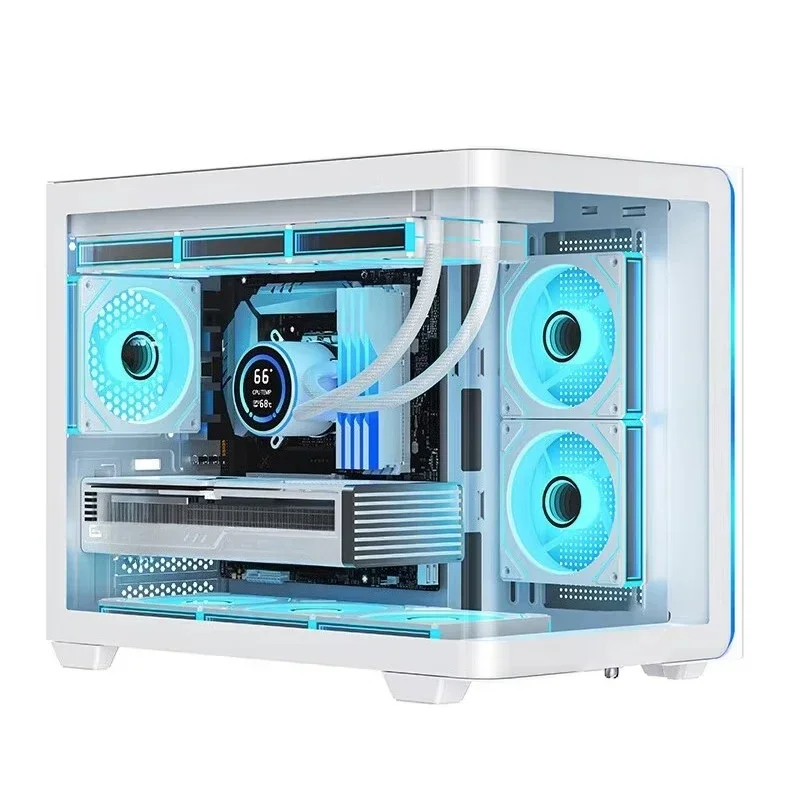 Игровой настольный ПК: процессор AMD 5600, видеокарта GTX1660s 6 ГБ, SSD M.2 500 ГБ, 8 ГБ ОЗУ, моноблок