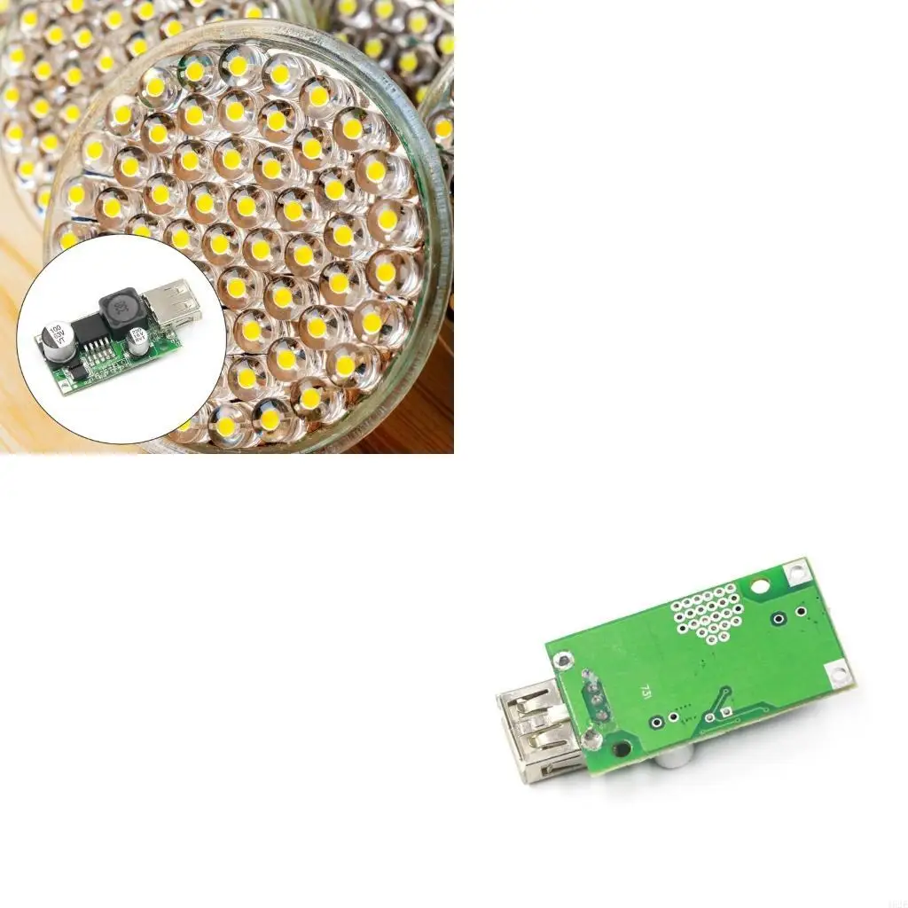 462E Industrial Step Down Converter Power Module 12V 24V 36V 48V to 5V USB Charging Module Replacement Accessories