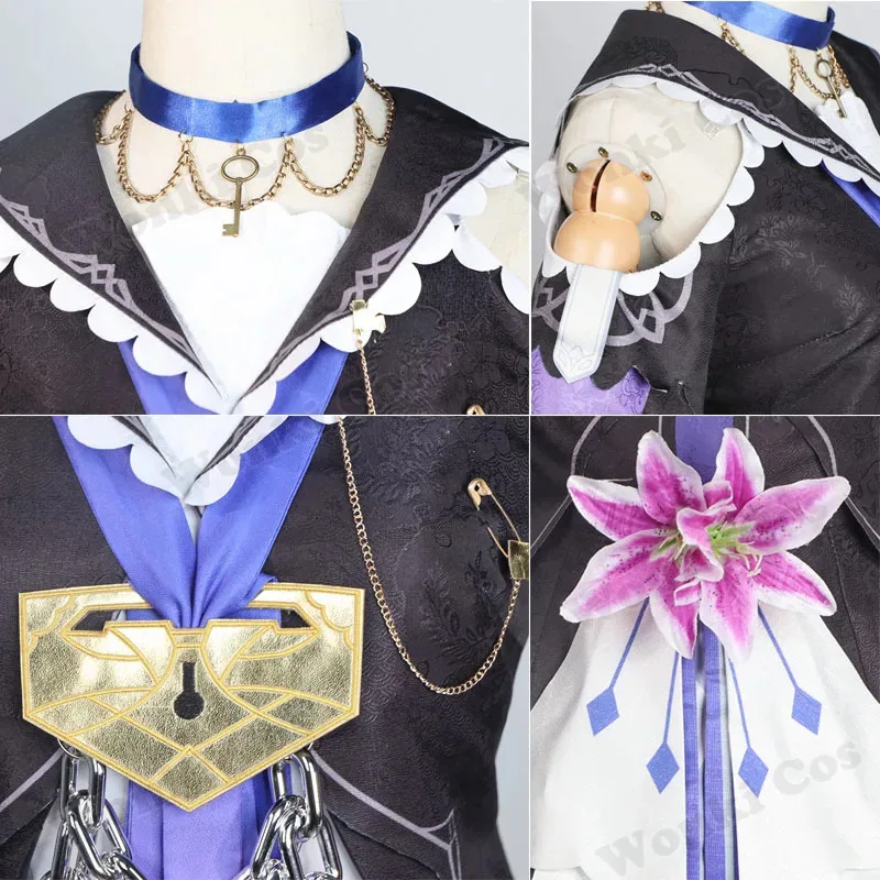 

Star Rail Herta Cosplay Costume for Girl Dress Herta Wig Game Party Costumes Cosplay Outfits