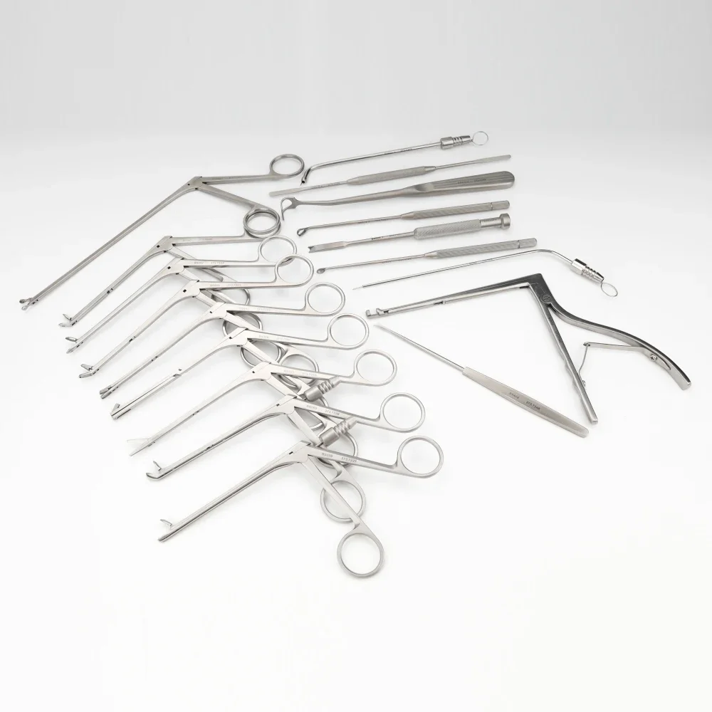 

Medical ENT Surgical Instruments Set, Surgery Instruments Nasal Forceps Suction Tube for ENT