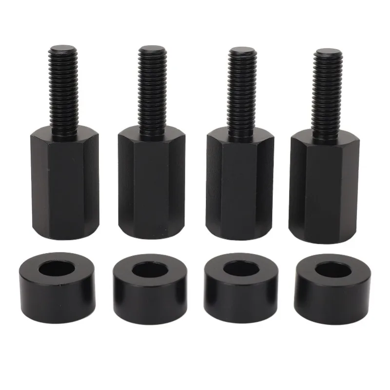 

Adjustable UTV Seat Riser Kit – Black Lift-Up Seat Mounts with 4 Extra Spacers, Compatible with X3 Models, Ideal for Customized