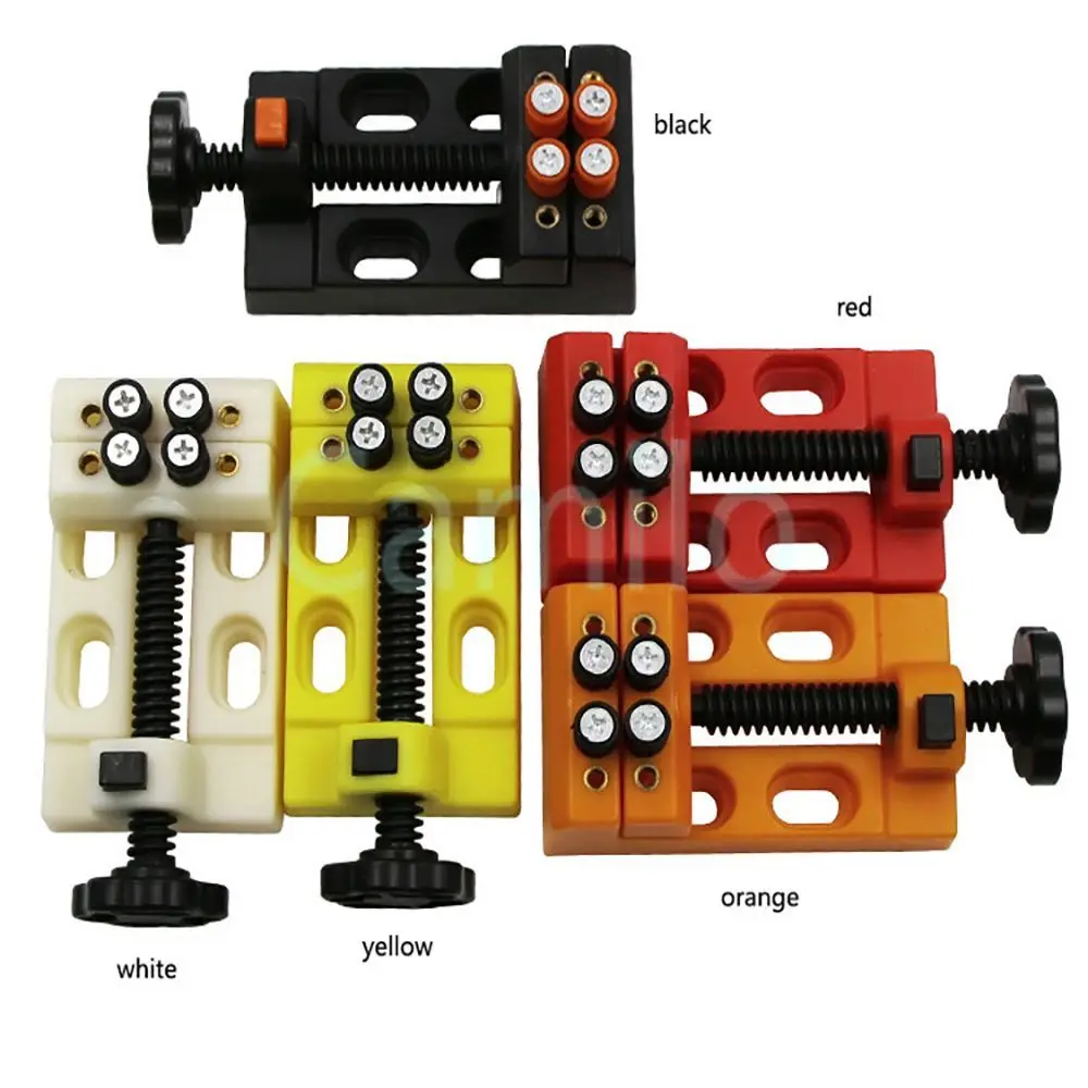 1PCS 1-55mm Mini Clamp On Table Bench Vise Home DIY Jewelry Hobby Model Making Vise Tools Mini Tool Vice Work-Bench Repair Tools