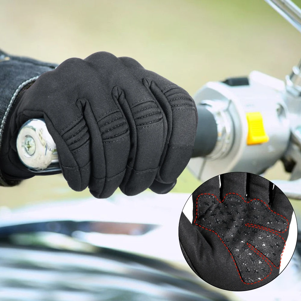 Taktische Handschuhe Touchscreen Vollfingerhandschuh Hartschale Fleece Kampf Airsoft Jagd Wandern Fahrrad Radfahren Ski Anti-Rutsch-Männer – Detail 2