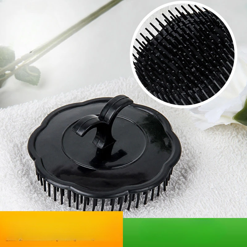 Head Massage Brush Soft Glue Shampoo Brush Bathroom Products Plastic Sanitary Comb Washing Hair Scalp Shower Comb