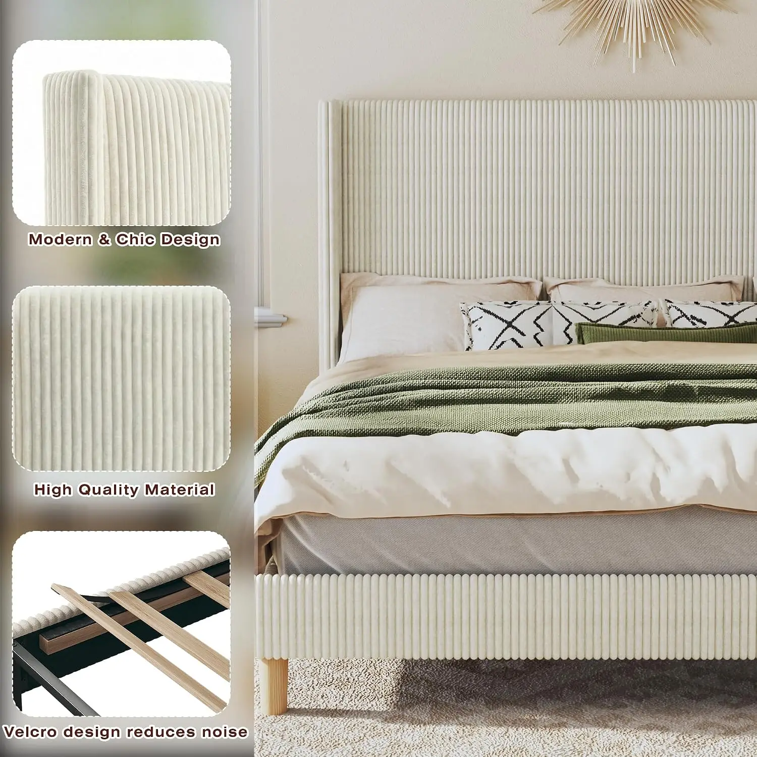 Queen Bed Frame 51.2