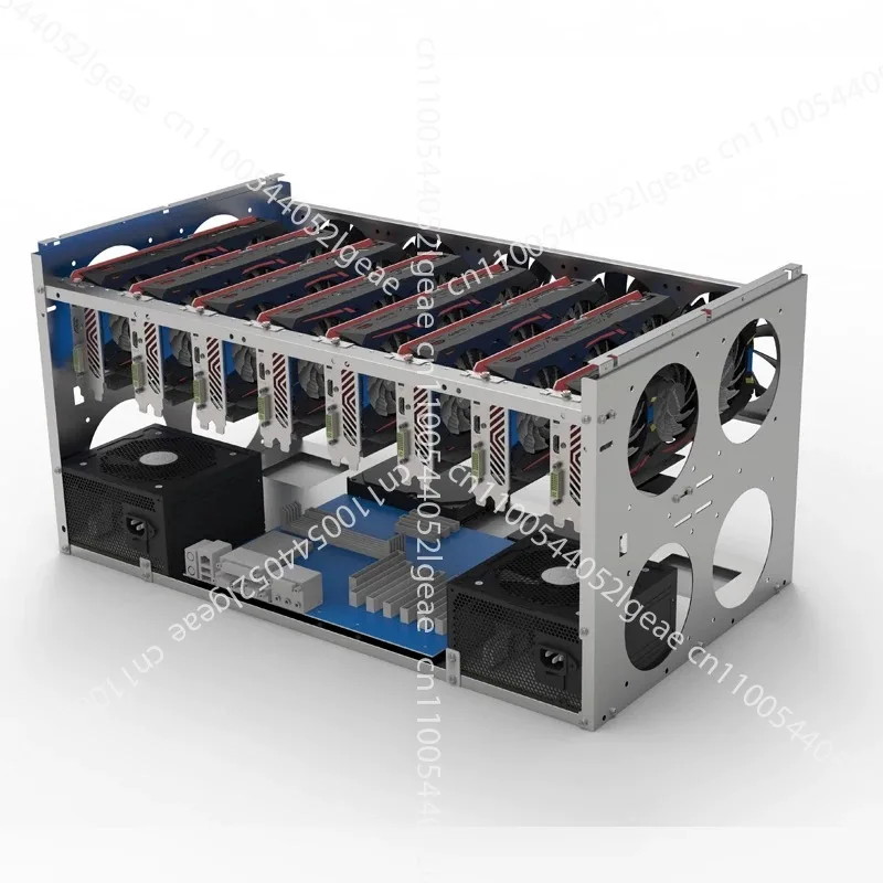 

Stackable 6 cards, 8 cards, 10 cards, fixed rack, dual power supply, open AI supercomputing, multi-graphics rack