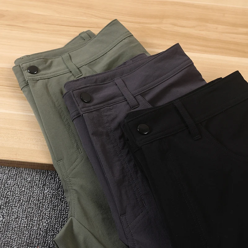 

Уличные брюки для скалолазания, мужские весенне-осенние легкие дышащие повседневные эластичные длинные брюки, так сухие, многофункциональные