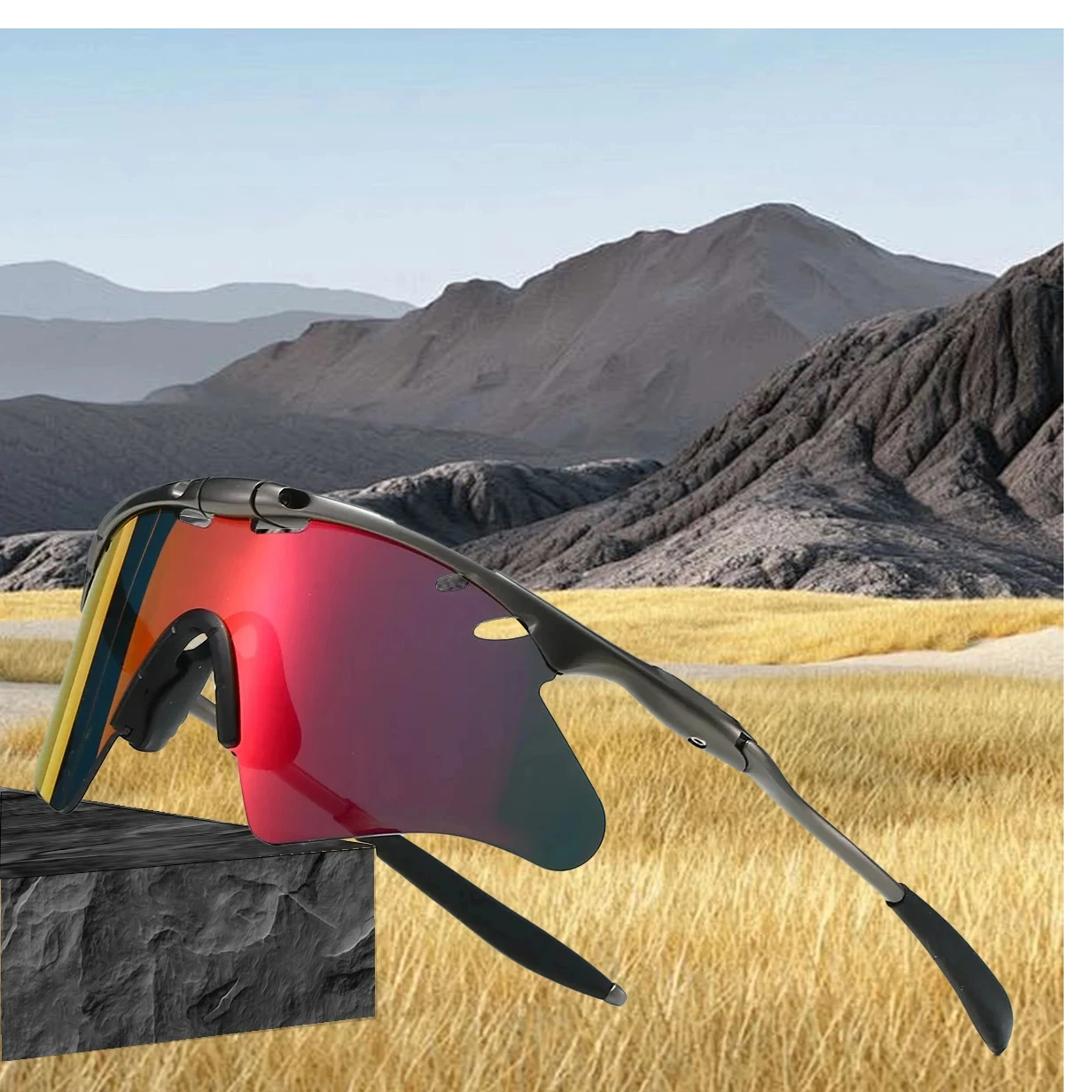 

Sport Metal Polarized Sunglasses Sports Hiking Glasses Safety Googles Man Women Fishing Sunglasses Cycling Sunglasses