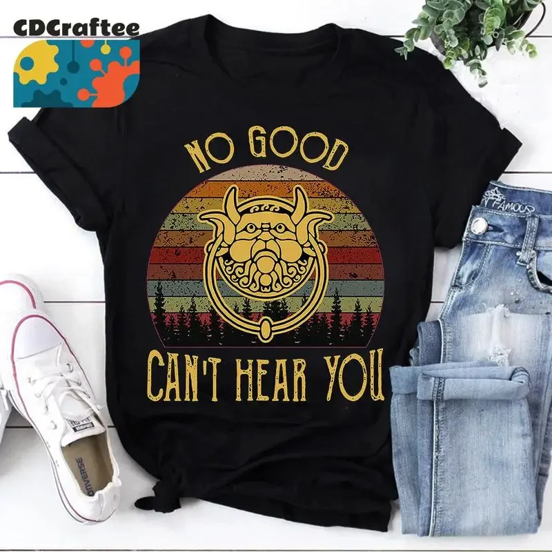 Labyrinth No Good Can'T Hear You Vintage Retro T Shirt Funny Ello Worm