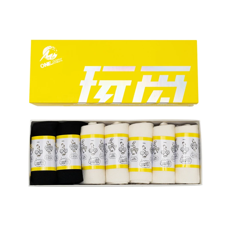 

men's week sports socks running socks pure cotton socks 7 pairs/lot 7 days wearing for outdoor jogging walking ship on random