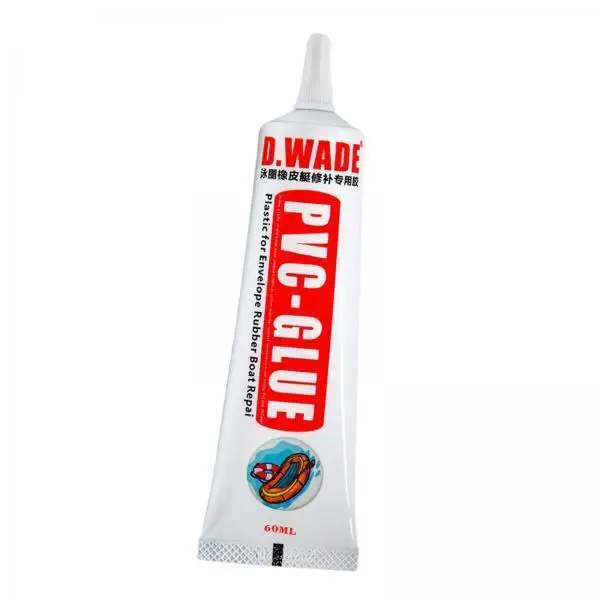 Kayak Patch Repair Glue 60ml Strong Waterproof PVC Sealant for Inflatable Boat Accessories Swimming Pool Gear