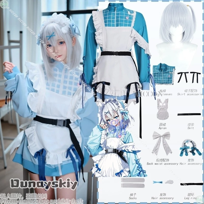 аниме галлар Камисама на выбор! Sensei Onna no Ko Niatteru Yo! косплей Inori Shirahato{Dunayskiy} каваи горничная Лолита Хэллоуин