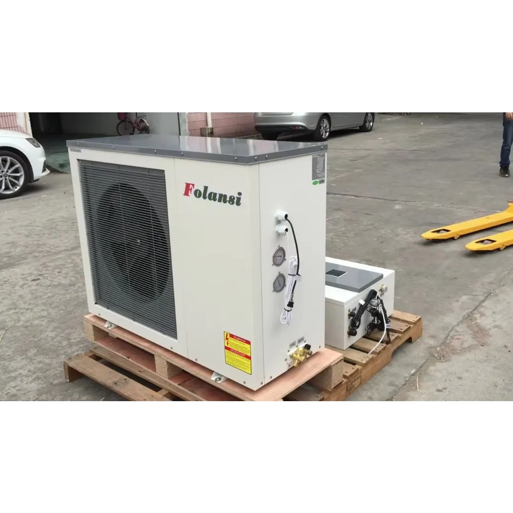 Pompa di calore aria-acqua con inverter CC diviso da 12 kW Raffreddatore d'acqua raffreddato ad aria Riscaldamento Raffreddamento e acqua calda