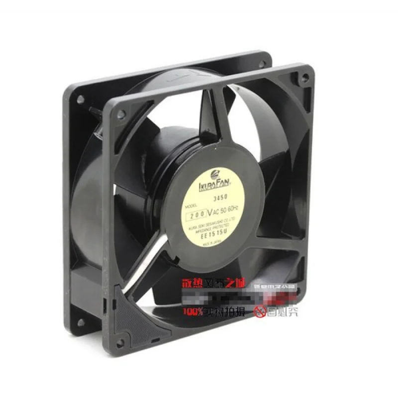 C     1pcs for  IKURA TYP 3450 200V 12738 25W all metal high temperature cabinet fan