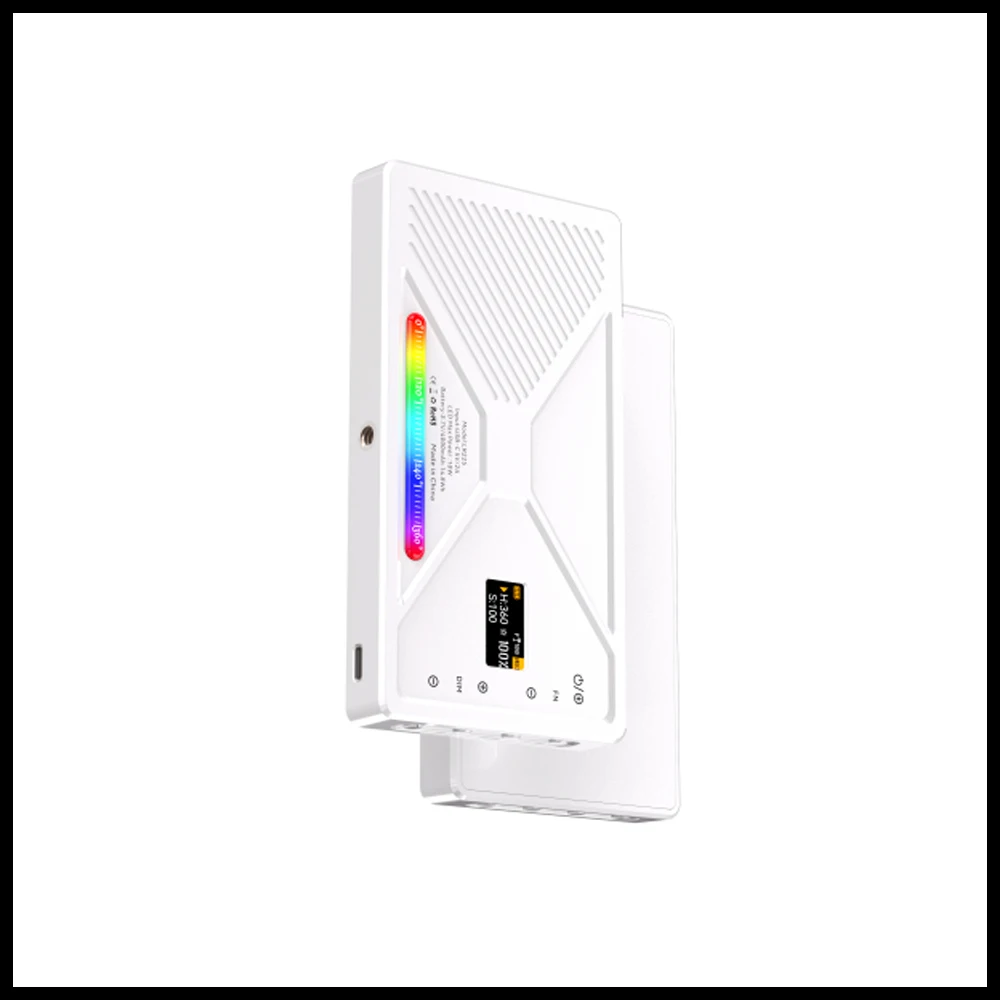 

LIYADI LR225 Карманный светильник LED RGB Видео Свет Фотографическое освещение 2500K-9900K Для фотостудии Портативная лампа